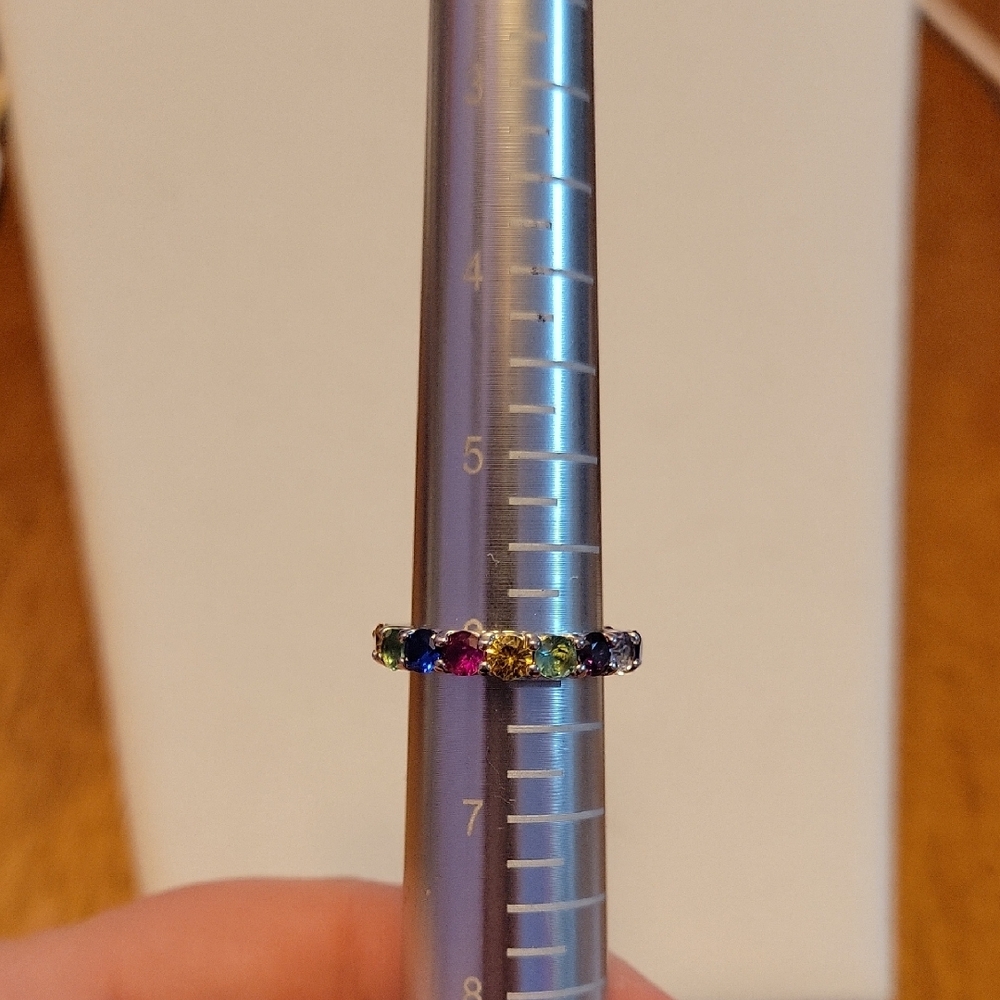 Multicolor Gemstone Ring - image 8